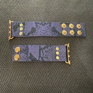 Smart watch band. Snake skin print